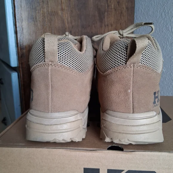 🔥 HQ Ortholite Waterproof Tactical Hiking Brown Outdoor Boots Sz.11.5 D - Picture 6 of 13